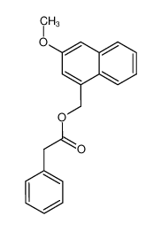 3-methoxy-1-naphthylmethyl phenylacetate 123674-44-2