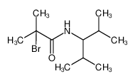 2-bromo-N-(2,4-dimethylpentan-3-yl)-2-methylpropanamide 96%