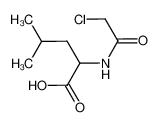 2-[(2-chloroacetyl)amino]-4-methylpentanoic acid 7154-83-8