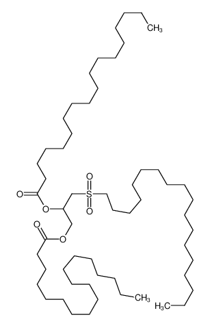 (2-octadecanoyloxy-3-octadecylsulfonylpropyl) octadecanoate 7153-41-5