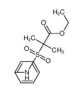 ethyl 2-methyl-2-(phenylsulfamoyl)propanoate 82185-48-6
