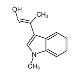 N-[1-(1-methylindol-3-yl)ethylidene]hydroxylamine 29217-11-6