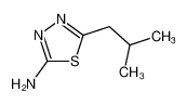 5-(2-methylpropyl)-1,3,4-thiadiazol-2-amine 52057-89-3