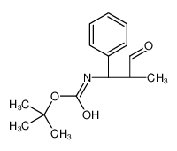 tert-butyl N-[(1S,2S)-2-methyl-3-oxo-1-phenylpropyl]carbamate 926308-17-0