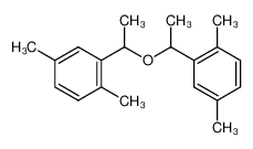 bis-[1-(2,5-dimethyl-phenyl)-ethyl]-ether 110663-93-9