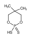 697-45-0 5,5-dimethyl-2-sulfanyl-2-sulfanylidene-1,3,2λ<sup>5</sup>-dioxaphosphinane