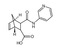 3-(3-吡啶基氨基甲酰)双环[2.2.1]庚-5-烯-2-羧酸