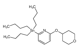 tributyl-[6-(oxan-4-yloxy)pyridin-2-yl]stannane 1007847-70-2