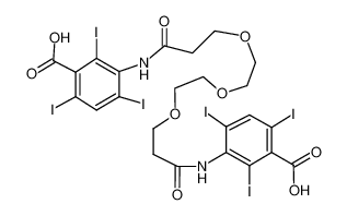 26887-04-7 structure, C24H22I6N2O9