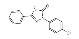 2-(4-chlorophenyl)-5-phenyl-1H-1,2,4-triazol-3-one 19081-66-4