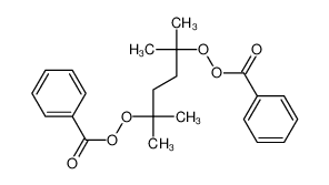(5-benzoylperoxy-2,5-dimethylhexan-2-yl) benzenecarboperoxoate 2618-77-1