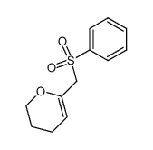3,4-dihydro-6-[(benzenesulfonyl)methyl]-2H-pyran 74480-98-1