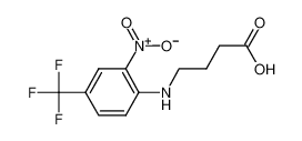 4-[2-硝基-4-(三氟甲基)苯胺基]丁酸