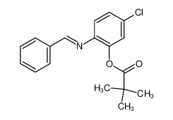 2-(benzylimino)-5-chlorophenyl pivalate 116278-65-0