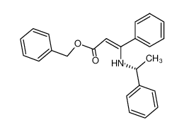 benzyl 3-(N-(R)-1-phenylethyl)-amino-3-phenyl-2-propenoate 170745-58-1