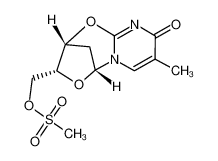 2,3'-ANHYDRO-1-(2'-DEOXY-5'-O-METHYLSULFONYL-β-D-THREO-PENTOFURANOSYL)-THYMINE