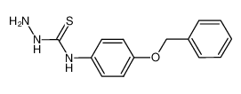 4-(4-苄氧基苯基)-3-氨基硫脲