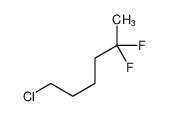 651724-08-2 structure, C6H11ClF2
