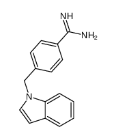 4-(indol-1-ylmethyl)benzenecarboximidamide 83783-25-9