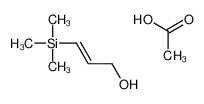 acetic acid,3-trimethylsilylprop-2-en-1-ol 80401-14-5