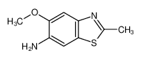 5-Methoxy-2-methyl-1,3-benzothiazol-6-amine 299965-85-8
