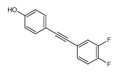 4-[(3,4-Difluorophenyl)ethynyl]phenol 331718-48-0