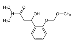 115560-41-3 3-hydroxy-3-(2-(methoxymethoxy)phenyl)-N,N-dimethylpropanamide