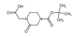 2-[4-[(2-methylpropan-2-yl)oxycarbonyl]-2-oxopiperazin-1-yl]acetic acid 549506-47-0