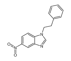 5-nitro-1-(phenylethyl)-1H-benzimidazole 632301-29-2