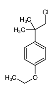 1-(1-chloro-2-methylpropan-2-yl)-4-ethoxybenzene 83493-80-5