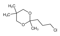 88128-57-8 2-(3-氯丙基)-2,5,5-三甲基-1,3-二氧杂环己烷