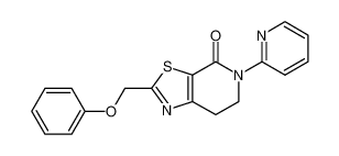 2-phenoxymethyl-5-pyridin-2-yl-6,7-dihydro-5H-thiazolo[5,4-c]pyridin-4-one