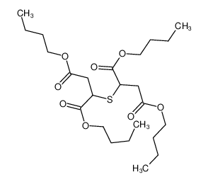 dibutyl 2-(1,4-dibutoxy-1,4-dioxobutan-2-yl)sulfanylbutanedioate 10042-89-4