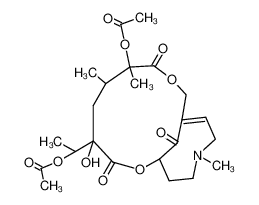 (20R)-12,20-diacetoxy-15-hydroxy-4-methyl-(15αH)-15,20-dihydro-4,8-seco-senecionane-8,11,16-trione 16958-32-0