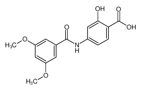 4-[(3,5-二甲氨苄基)氨基]-2-羟基-苯甲酸