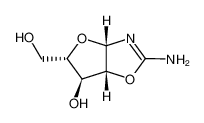 2-氨基-beta-L-阿拉伯糖呋喃并[1',2':4,5]恶唑啉