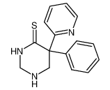 1,2,3,6-tetrahydro-5-phenyl-5(2-pyridyl)-4(5H)-pyrimidinethione