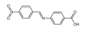 N-(p-nitrobenzylidene)-p-aminobenzoic acid 140140-13-2