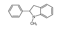 1-methyl-2-phenyl-2,3-dihydroindole 20878-31-3