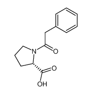 (S)-1-(2-phenylacetyl)pyrrolidine-2-carboxylicacid