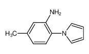 5-methyl-2-pyrrol-1-ylaniline 59194-21-7