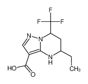5-Ethyl-7-trifluoromethyl-4,5,6,7-tetrahydro-pyrazolo[1,5-a]pyrimidine-3-carboxylic acid