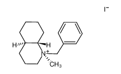 N-eq-benzyl-N-ax-methyl-trans-decahydroquinolinium iodide 1146-16-3