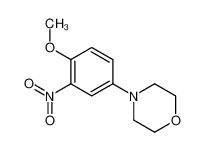 4-(4-methoxy-3-nitrophenyl)morpholine 383870-96-0