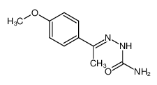 717-14-6 2-[1-(4-甲氧基苯基)亚乙基]-1-肼基羧酰胺
