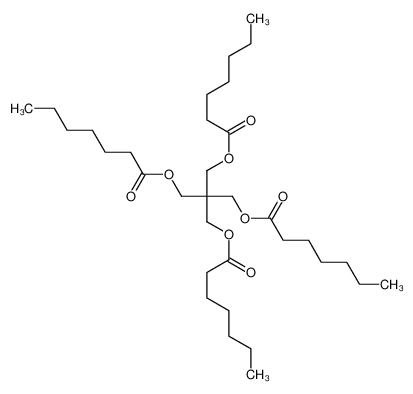 [3-heptanoyloxy-2,2-bis(heptanoyloxymethyl)propyl] heptanoate 25811-35-2