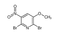 2,6-Dibromo-3-methoxy-5-nitropyridine 79491-46-6