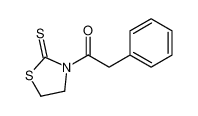 2-phenyl-1-(2-sulfanylidene-1,3-thiazolidin-3-yl)ethanone 65439-58-9