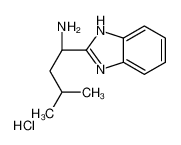 (R)-1-(1H-Benzimidazol-2-yl)-3-methylbutylamine Hydrochloride 1235643-62-5