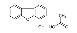 acetic acid,dibenzofuran-4-ol 101762-27-0